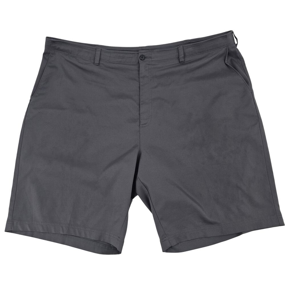 PGA Tour Gray Golf Shorts Flat Front Men's Size 46 Gorp Gorpcore 3503